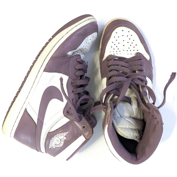 Jordan Other - Nike Air Jordan 1 Retro High OG Mauve White Purple DZ5485-105 Mens 9 Sneakers